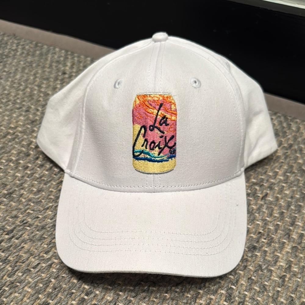 La Croix White Baseball Cap Limited Edition